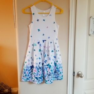 Knitworks white and butterfly's